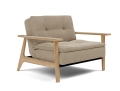DUBLEXO FREJ OAK fotel rozkładany Innovation Living