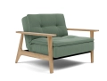 DUBLEXO FREJ OAK fotel rozkładany Innovation Living