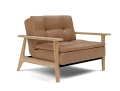 DUBLEXO FREJ OAK fotel rozkładany Innovation Living