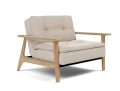 DUBLEXO FREJ OAK fotel rozkładany Innovation Living