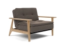 DUBLEXO FREJ OAK fotel rozkładany Innovation Living