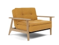 DUBLEXO FREJ OAK fotel rozkładany Innovation Living