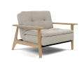 DUBLEXO FREJ OAK fotel rozkładany Innovation Living