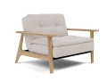 DUBLEXO FREJ OAK fotel rozkładany Innovation Living