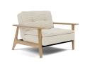 DUBLEXO FREJ OAK fotel rozkładany Innovation Living