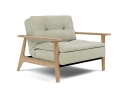 DUBLEXO FREJ OAK fotel rozkładany Innovation Living