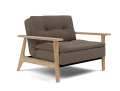 DUBLEXO FREJ OAK fotel rozkładany Innovation Living