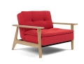 DUBLEXO FREJ OAK fotel rozkładany Innovation Living