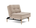 Dublexo Styletto Chair Light Wood fotel rozkładany Innovation Living