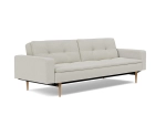 Dublexo Styletto Sofa Bed Light Wood With Arms sofa z podłokietnikami Innovation Living różne warianty