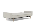 Dublexo Styletto Sofa Bed Light Wood With Arms sofa z podłokietnikami Innovation Living