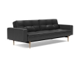 Dublexo Styletto Sofa Bed Light Wood With Arms sofa z podłokietnikami Innovation Living