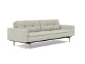 Dublexo Styletto Sofa Bed Light Wood With Arms sofa z podłokietnikami Innovation Living