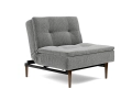 Dublexo Styletto Chair Dark Wood fotel rozkładany Innovation Living 