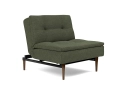Dublexo Styletto Chair Dark Wood fotel rozkładany Innovation Living 