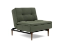Dublexo Styletto Chair Dark Wood fotel rozkładany Innovation Living 