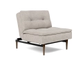 Dublexo Styletto Chair Dark Wood fotel rozkładany Innovation Living 