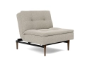Dublexo Styletto Chair Dark Wood fotel rozkładany Innovation Living 