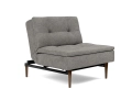 Dublexo Styletto Chair Dark Wood fotel rozkładany Innovation Living 