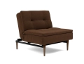 Dublexo Styletto Chair Dark Wood fotel rozkładany Innovation Living 