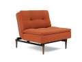 Dublexo Styletto Chair Dark Wood fotel rozkładany Innovation Living 