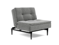 Dublexo Styletto Chair Black Wood fotel rozkładany Innovation Living  