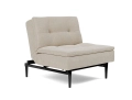 Dublexo Styletto Chair Black Wood fotel rozkładany Innovation Living  