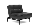 Dublexo Styletto Chair Black Wood fotel rozkładany Innovation Living  