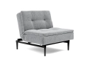 Dublexo Styletto Chair Black Wood fotel rozkładany Innovation Living  