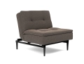 Dublexo Styletto Chair Black Wood fotel rozkładany Innovation Living  