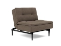 Dublexo Styletto Chair Black Wood fotel rozkładany Innovation Living  