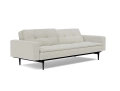 Sofa rozkładana z podłokietnikami Dublexo Styletto Sofa Bed Black Wood With Arms Innovation Living różne warianty