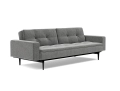 Sofa rozkładana z podłokietnikami Dublexo Styletto Sofa Bed Black Wood With Arms Innovation Living różne warianty