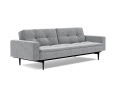 Sofa rozkładana z podłokietnikami Dublexo Styletto Sofa Bed Black Wood With Arms Innovation Living różne warianty