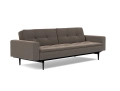Sofa rozkładana z podłokietnikami Dublexo Styletto Sofa Bed Black Wood With Arms Innovation Living różne warianty