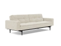 Sofa rozkładana z podłokietnikami Dublexo Styletto Sofa Bed Black Wood With Arms Innovation Living różne warianty
