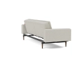 Sofa rozkładana z podłokietnikami Dublexo Styletto Sofa Bed Dark Wood With Arms Innovation Living różne warianty 