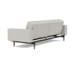 Sofa rozkładana z podłokietnikami Dublexo Styletto Sofa Bed Dark Wood With Arms Innovation Living różne warianty 