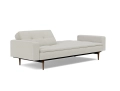 Sofa rozkładana z podłokietnikami Dublexo Styletto Sofa Bed Dark Wood With Arms Innovation Living różne warianty 