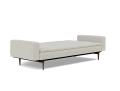 Sofa rozkładana z podłokietnikami Dublexo Styletto Sofa Bed Dark Wood With Arms Innovation Living różne warianty 