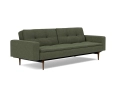 Sofa rozkładana z podłokietnikami Dublexo Styletto Sofa Bed Dark Wood With Arms Innovation Living różne warianty 