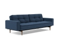 Sofa rozkładana z podłokietnikami Dublexo Styletto Sofa Bed Dark Wood With Arms Innovation Living różne warianty 