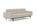 Sofa rozkładana z podłokietnikami Dublexo Styletto Sofa Bed Dark Wood With Arms Innovation Living różne warianty 
