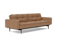 Sofa rozkładana z podłokietnikami Dublexo Styletto Sofa Bed Dark Wood With Arms Innovation Living różne warianty 