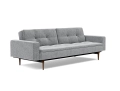 Sofa rozkładana z podłokietnikami Dublexo Styletto Sofa Bed Dark Wood With Arms Innovation Living różne warianty 