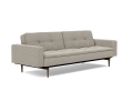 Sofa rozkładana z podłokietnikami Dublexo Styletto Sofa Bed Dark Wood With Arms Innovation Living różne warianty 