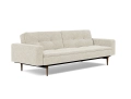 Sofa rozkładana z podłokietnikami Dublexo Styletto Sofa Bed Dark Wood With Arms Innovation Living różne warianty 