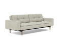 Sofa rozkładana z podłokietnikami Dublexo Styletto Sofa Bed Dark Wood With Arms Innovation Living różne warianty 