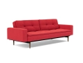 Sofa rozkładana z podłokietnikami Dublexo Styletto Sofa Bed Dark Wood With Arms Innovation Living różne warianty 