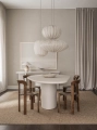 Lampa / klosz Wisząca Prisma Natural Linen Ø45 Watt&Veke